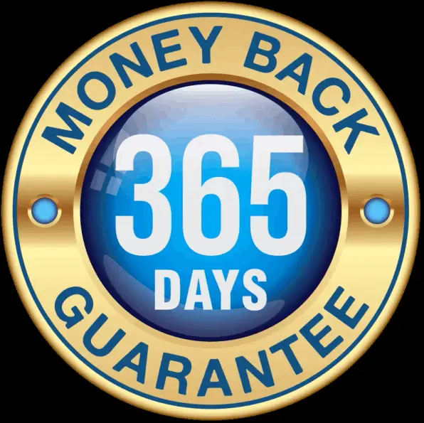 Sonic Solace money back badge